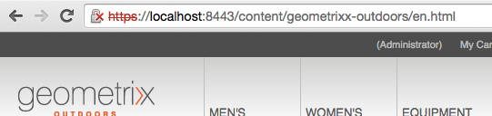Publish instance with an untrusted cert in action